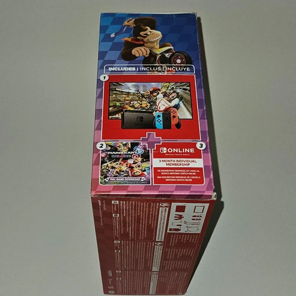 EMPTY BOX ONLY Nintendo Switch Mario Kart 8 Deluxe NO CONSOLE EMPTY BOX ONLY